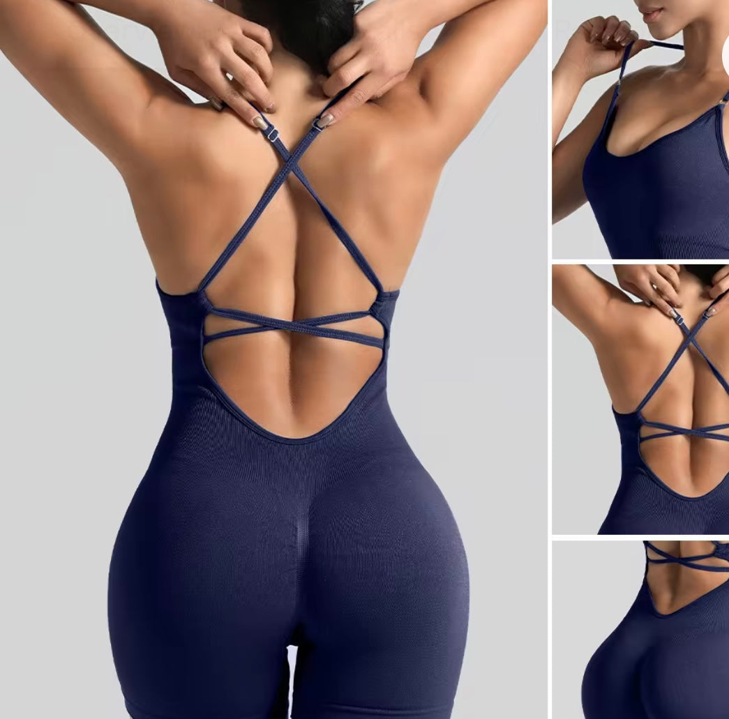 Jumpsuit Short Power Move ( Pre- Order)