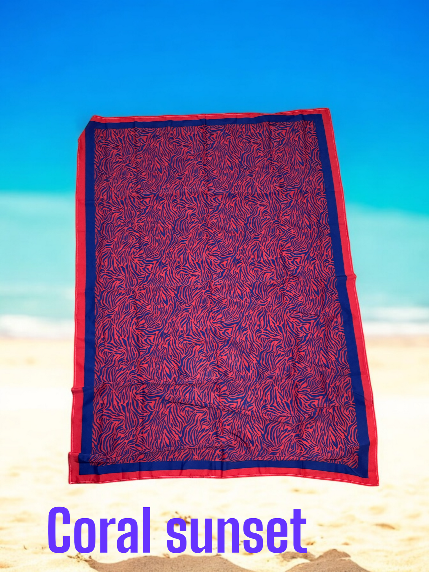 Coral Sunset Sarong / Canga
