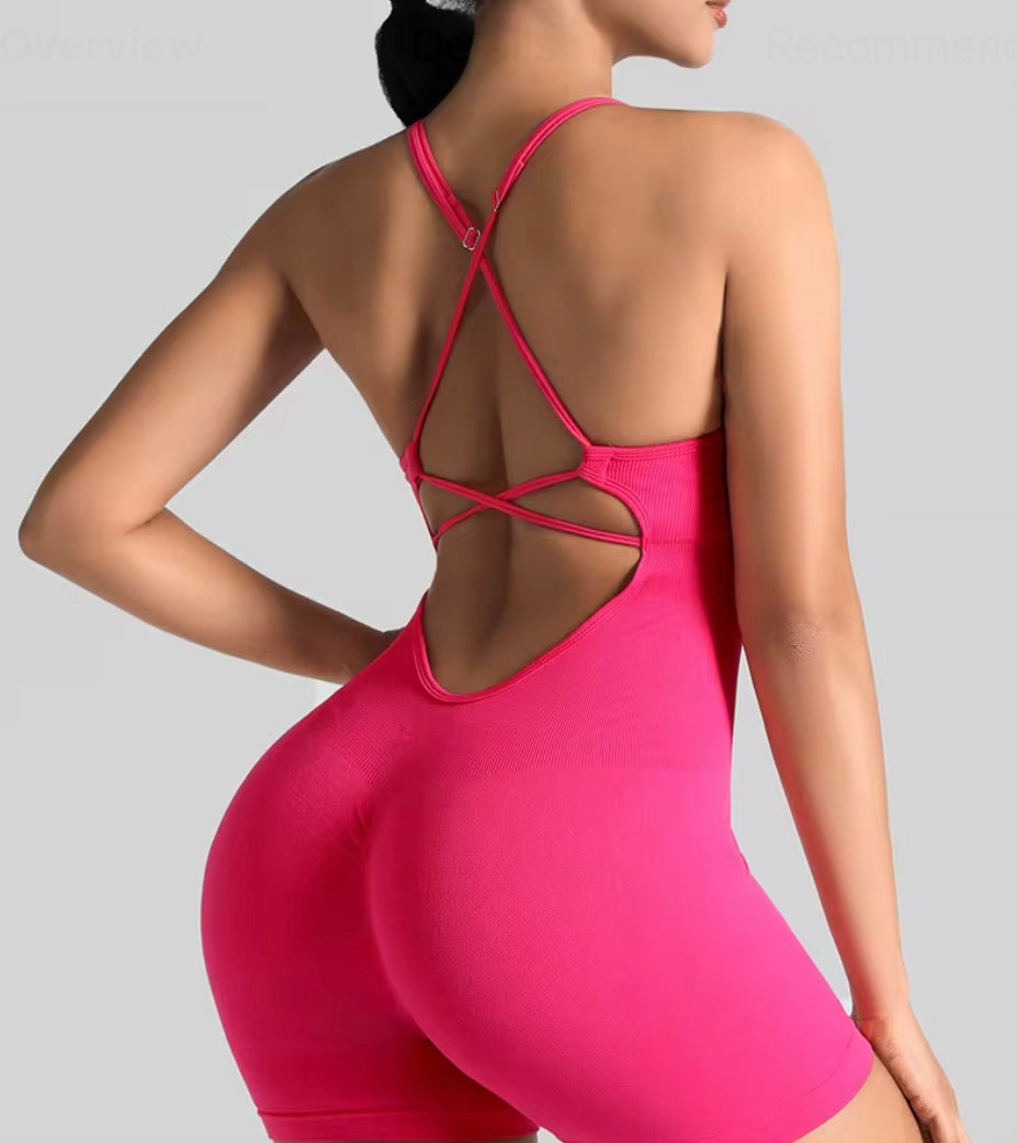 Jumpsuit Short Power Move ( Pre- Order)