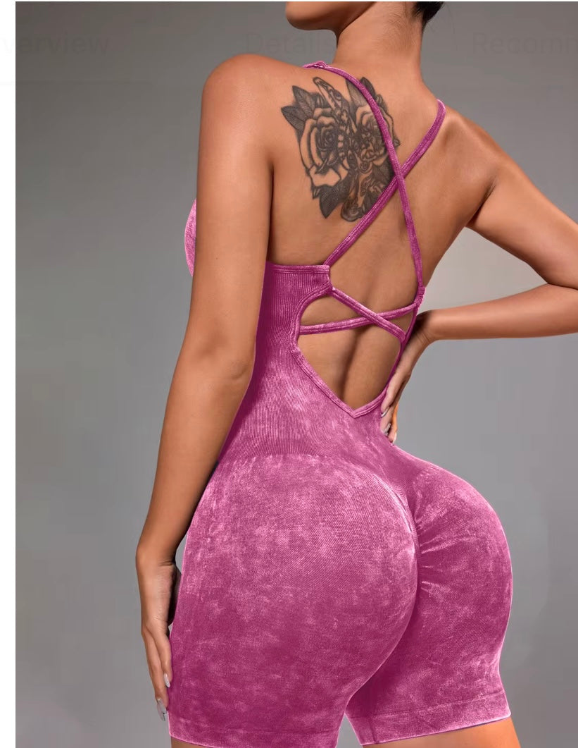 Jumpsuit Short Power Move ( Pre- Order)