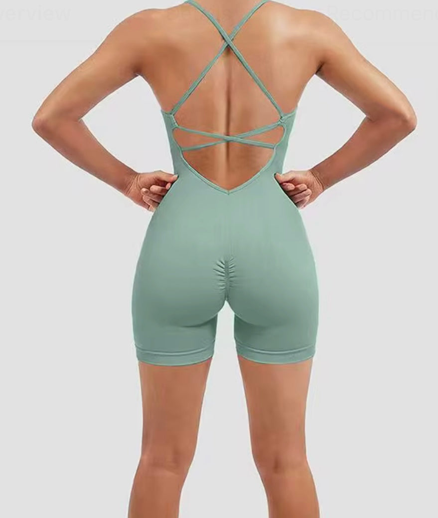 Jumpsuit Short Power Move ( Pre- Order)