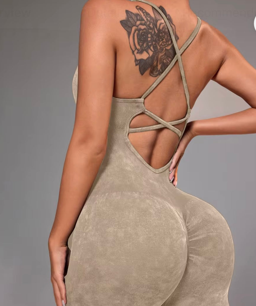 Jumpsuit Short Power Move ( Pre- Order)