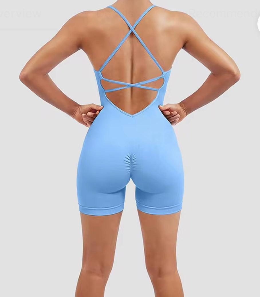 Jumpsuit Short Power Move ( Pre- Order)