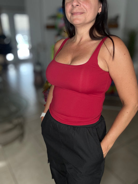 High waist Multi Color Cargo Pants