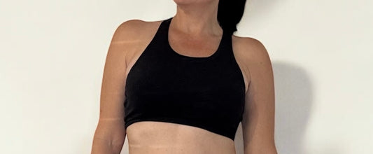 Seamless Sport Bra back one Shoulder