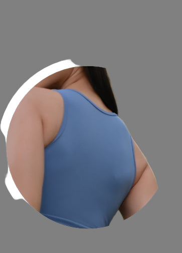 Women's Sport Bra High Compression Top Suplex Nadador Vies - Modern Design, Comfortable Fit, Seamless, UV-Protective, Machine Washable