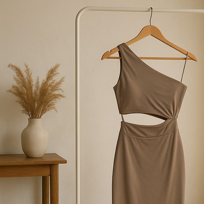 One Shoulder Bra tennis dress